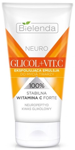 NEURO GLICOL + VIT. C Отшелушивающая эмульсия для умывания лица 150 г