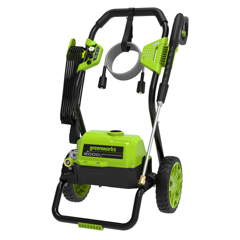 Мойка высокого давления электрическая Greenworks GPW2000 Арт. 5106707, 2000 Вт, 140 бар