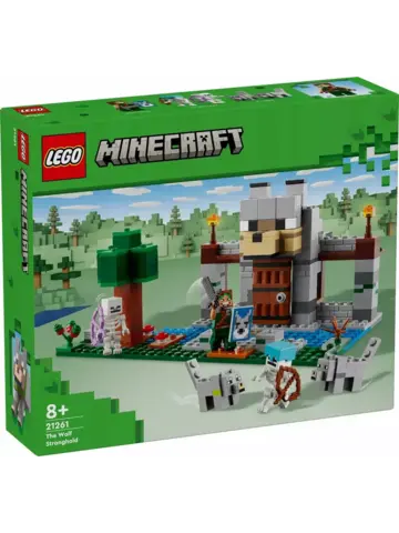 Конструктор Minecraft 21261 Волчья крепость