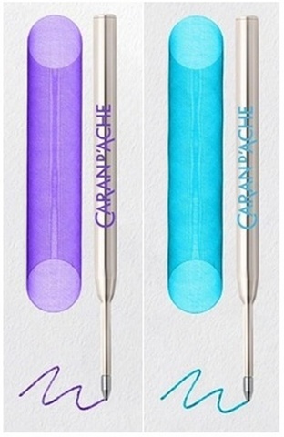 Стержень Caran d'Ache для шариковой ручки, Goliath Fancy, M, Violet (8421.111)