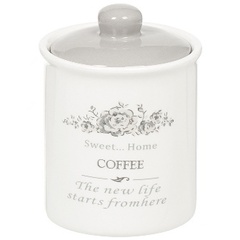 Банка для сыпучих продуктов 550мл Кафе HC8700C-N2 DNN