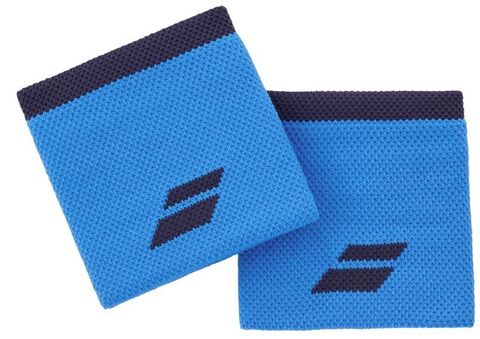 Теннисные напульсники Babolat Logo Wristband - drive blue