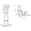 Vitra 4470B003-0096 *T4 унитаз напольн.,отв.для нижней подв.