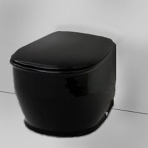 ArtCeram AZV001 03 00 Акция ArtCeram AZULEY  Унитаз подвесной 36*52см c креплением, цвет черный (акция на товар из наличия)