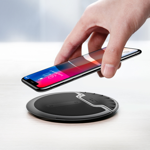 Беспроводная зарядка-подставка для телефона быстрая Baseus Foldable Multifunction Wireless Charger