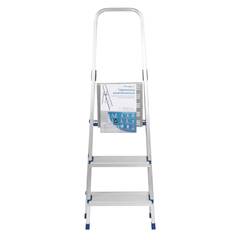 63-0-003 Стремянка алюминиевая, 3 ступени (РемоКолор)
