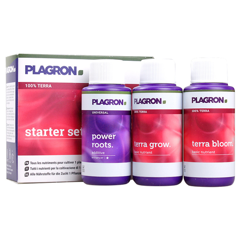 Стартовый набор удобрений Plagron Starter Set 100% Terra