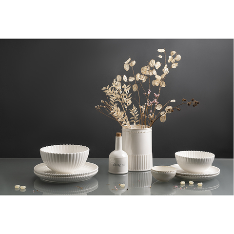 Набор тарелок 2шт 26см Tkano Kitchen Spirit белый