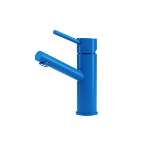 Creavit FC1198B CREAVIT Смеситель для раковины FICUS СИНИЙ FC1198B