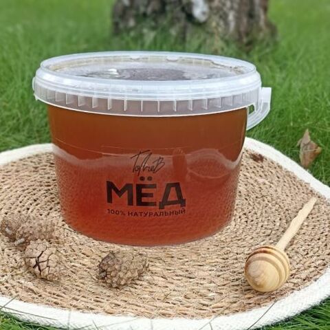 Мёд цветочный 2023 Ивановка 3 литра (4,3 кг)