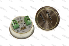 Кнопка (кнопочный модуль) EA2406S-S-R "11 этаж", круглая, красная статическая подсветка, Брайль