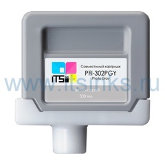 Картридж PFI-302PGY 330 мл