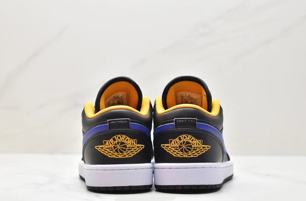 Laker color jordan 1 shop