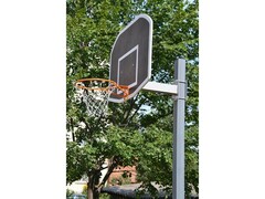 Стойка стритбольная со щитом стационарная Spektr Sport SP D 411
