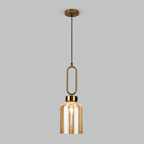 Подвесной светильник 50229/1 янтарный