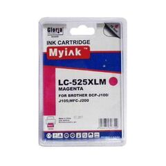 Картридж для Brother MFC-J200/DCP-J100/J105 (LC525XLM) Magenta (16,6ml, Dye)  MyInk