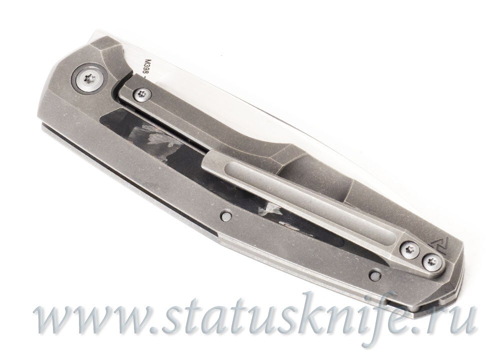 Нож CKF/Philippe Jourget FIF18 Ti CF 2025 (M398, карбоновая вставка)