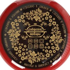 Кастрюля сталь, эмал, 2 л, с крыш, Сиб товары, Рябинушка, 7MD161M, индукц