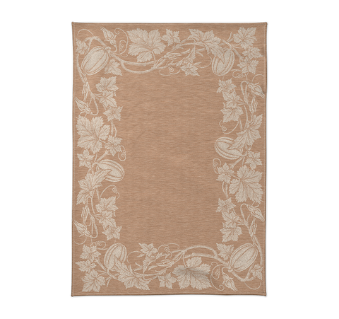 Полотенце кухонное 50х70см Leitner Leinen Kurbis оранжевое