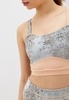Strap top, stained in print | delicate_dirt