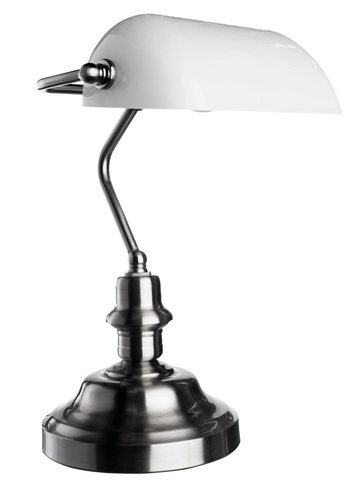 Настольная лампа Arte Lamp Banker A2491LT-1SS