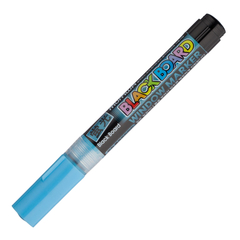 Маркер меловой MunHwa Black Board Marker 3мм голубой, водная основа BM-02