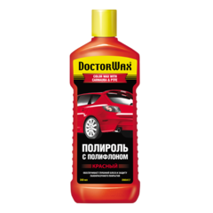 Полироль цветная Doctor Wax красная (236мл)