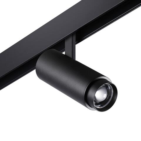 359207 SHINO 000 черный Трековый светильник для низков. шинопровода с переключ. цветовой температуры и мощности IP20 LED 3000К\4000К\6000К 5W/9W/13W 4