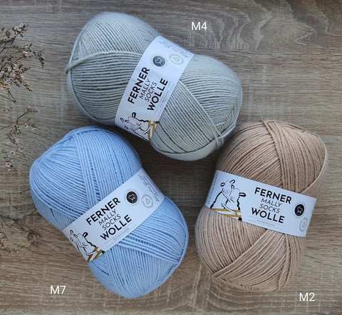 Ferner Wolle Mally Socks Uni M4