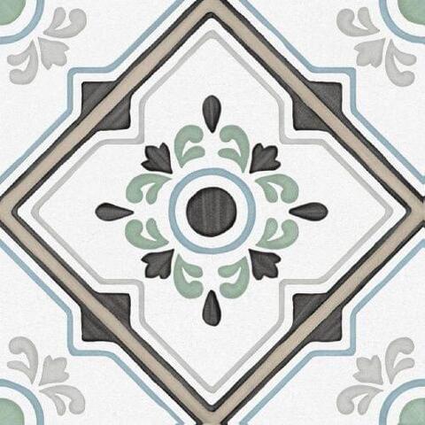 Ennface Pattern Ponza Bloom 20x20