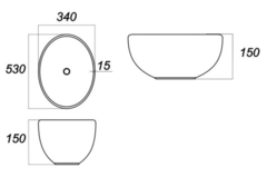 УМЫВАЛЬНИК SANITA LUXE RINGO