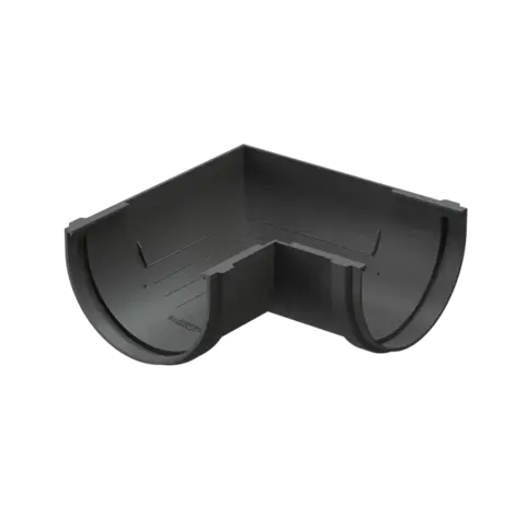 Угловой элемент желоба 90° Premium