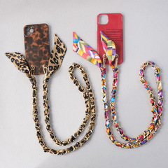 Ручка из цепочки с платком S-76