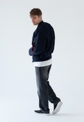 Бомбер Alpha Industries MA-1 Rep. Blue (Синий)