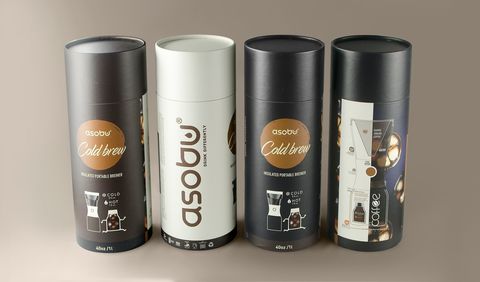 Кофеварка портативная Asobu Cold Brew (1 литр), белая