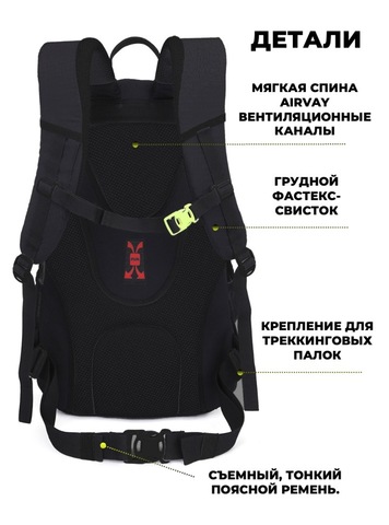 Картинка рюкзак городской Nevo Rhino 5175-NW Black - 4