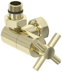 Вентиль Сунержа 3D левый крест (G 1/2" НР х G 3/4" НГ)