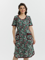 4728 Халат на пуговицах