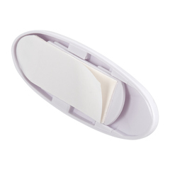 Набор крючков на клеевой основе, не оставляют следов, пластик, 2 шт, 3*8 см, белый. MARMITON