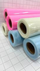 Фатин в шпульках (50см*22,86 м), Айвори (33), 1 шт.