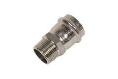 Соединитель Valtec нерж. сталь с нар.р. 35х1