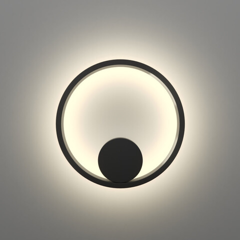 Настенный светодиодный светильник Denkirs Orbit DK5060-BK