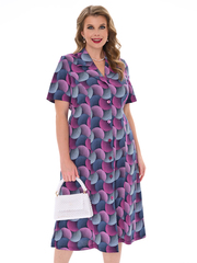 4536 Халат на пуговицах