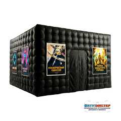 Надувной экран кинотеатр «Гигант-шоу», 14×9×6 м