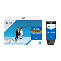 Тонер-картридж G&G 74C5SC0 голубой для Lexmark CS720de, Lexmark CS720dte, CS725dte, CS725de 7 000 pages with chip