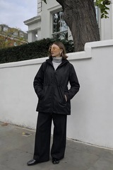 Плащ-ветровка женская "HN-12"  черный