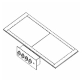 Плита электрическая Kovinastroj (Kogast) EAD-4C-DI
