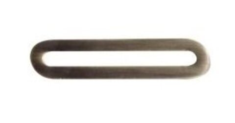 BelBagno BB39-TC-BRN Декоративная накладка на отверстие перелива для ванны, изогнутое