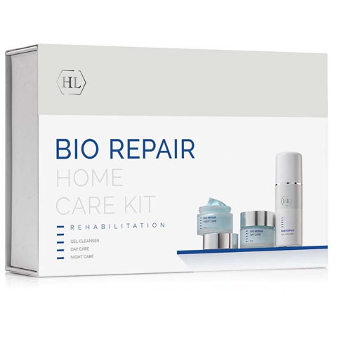 Holy Land Bio Repair: Набор: очиститель, дневной крем, ночной крем (Gel Cleanser + Day Care + Night Care)