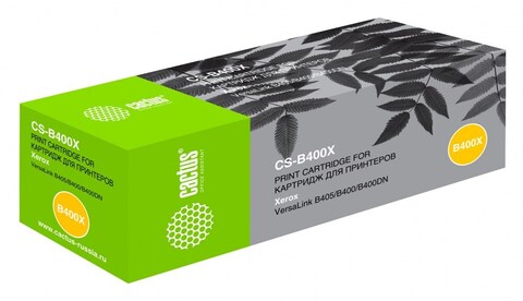 Картридж лазерный Cactus CS-B400X 106R03585 черный (24600стр.) для Xerox VersaLink B400/405
